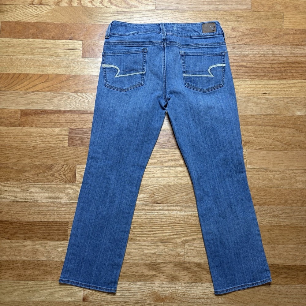 Lot of 4  American Eagle Jeans Size 6 Artist Crop Hi Rise Jegging Skinny Stretch - Picture 13 of 13
